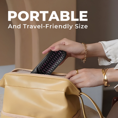 Brosse lissante portable – La solution discrète qui sauve vos journées